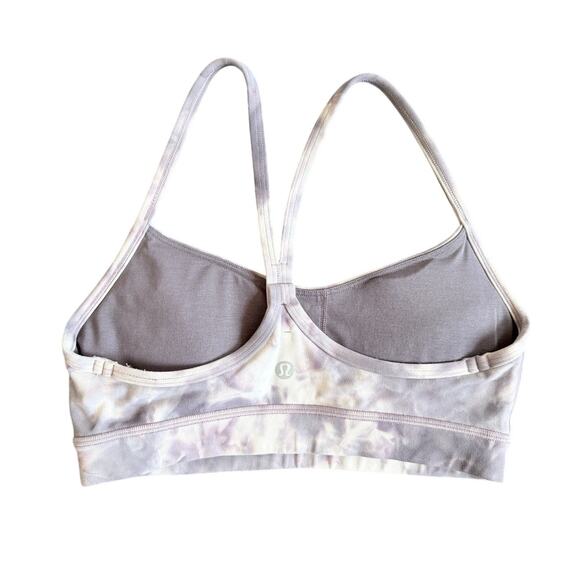 Lululemon Flow Y Bra Nulu & Align SHR CrissCross 28” Legging Purple Set Size 4 - Picture 3 of 13